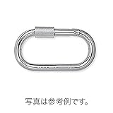 【5個】 連結用品 カラビナ KA12K-S ステン12 中型の救助用 123 伊藤製作所 アミD