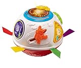 VTech Baby Crawl and Learn Lights Ball - White and Red