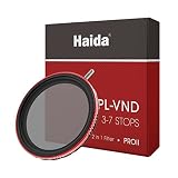 Haida CPL + VND フィルター 82mm - PLフィルター 可変NDフィルター 3~7ストップ ND8 ND16 ND32 ND64 ND128 減光フィルター 一枚二役