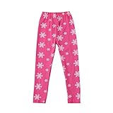 Tovadoo 子供服 ベビー服 女の子 ズボン 秋冬 雪柄 ファッション 可愛い パジャマ 保育園 旅行 プレゼント 2-6歳