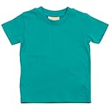 (ラークウッド) Larkwood ベビー・赤ちゃん・キッズ・子供用 クルーネック Tシャツ トップス 半袖カットソー スクールウェア (6-12ヶ月) (ジェード)