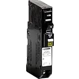 Square D by Schneider Electric qo115pcafi 15-amp単極plug-on Neutral CAFCI回路ブレーカー