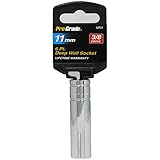 Pro-Grade 13711 3/8-Inch Drive with 6 Point Deep 11mm Socket [並行輸入品]