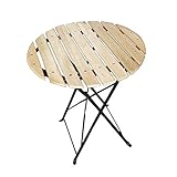 おしゃれガーデンテーブル（木目）【訳あり商品】