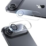 NIMASO カメラフィルム iPhone Air 用 カメラ保護 レンズカバー 9H硬度 全面保護 黒縁あり 露出オーバー防止 強化ガラス 指紋防止 高透過 防塵 貼り付け簡単 いPhone 17 Air 専用 カメラ保護フィルム 2枚入り クリア 純正ケースに対応 DCM25K1985