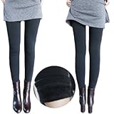 【30000102784】(ブラック)裏ボア ベーシック 暖かレギンス ミンク マタニティ レギンス マタニティー 裏起毛 レギンス マタニティウェア