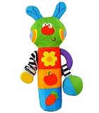 YooviベビーソフトPlush Hand Rattleおもちゃ幼児DollsカラーCaterpillar