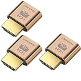 FUERAN DisplayPort ヘッドレスゴーストディスプレイエミュレーター PC 4K DPダミープラグ 3840x2160@17Hz-1パック
