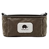 BEATON JAPAN ベビーカー用 バック 多機能 ドリンクホルダー 小物入れ 収納 (ブラウン)