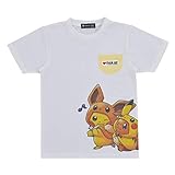 ポケモンセンターオリジナル Tシャツ FAN OF PIKACHU&EIEVUI 130