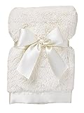 Bearington Bears Baby Cream Silky Soft Crib Blanket by Bearington Baby [並行輸入品]