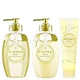 &honey (アンドハニー) ピクシー モイストシルキー 3点セット [ シャンプー/トリートメント/ヘアパック ]