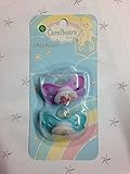 Cute Bear (blue) & Baby Bear (purple) Care Bears Baby BPA Free Pacifiers by Care Bears [並行輸入品]