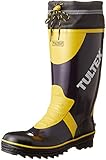 [AITOZ]アイトス 4703_008 25cm TULTEX タルテックス 長靴 鋼製先芯 吸汗性 ドライ裏地 反射テープ 糸入り 3E ネイビー×イエロー