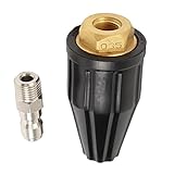 Fenteer ターボ　ノズル　高圧洗濯機用　クイックコネクト　回転　スプレー　2.5/3.0/ 3.5/4.0/4.5 GPM 　3600 PSI　 - 3.5GPM