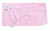 Wonabang 赤ちゃんおくるみ 海外直送品 (Baby blanket 137x140x53cm) (Pink)