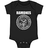 ラモーンズ Ramones Seal 赤ちゃん Baby Romper Tシャツ T-Shirt