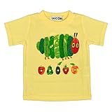 アスナロ（トップス 半袖tシャツ） 半袖Tシャツ ベビー はらぺこあおむし Tシャツ ふとっちょあおむし90 イエロー