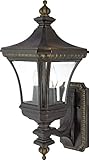 Quoizel DE8959IB Devon 21-Inch x 9-Inch 2 Light Outdoor Wall Fixture, Imperial Bronze [並行輸入品]