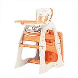 子供用ダイニングチェア 子供のダイニングチェアスタディテーブルダイニングテーブル席多機能スプリット (色 : Orange)