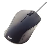 Digio2 静音 3ボタンマウス ブラック MUS-UKT102BK