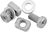 BikeMasterバッテリーボルトボルト5 x 9 mm /スクエアナット/スペーサー( 2 Sets ) B - 01