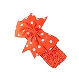 Tonsee ベビー ガールズ ヘアバンド かわいい ドット 蝶結び カラフル ヘッドバンド