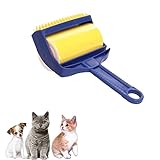 スティックイットローラー、スティックイット再利用可能リントローラー、スティックイットペットヘアリムーバー、スティックイットローラーペットヘアリムーバークリーナー、ペットの毛カーシート用-1PC