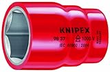 KNIPEX 98 37 11 3/8 1,000V Insulated 11 mm Hexagon Socket by Knipex