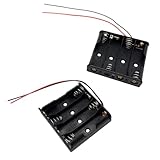 A-CRAFT リード付き 単三電池 ４本ボックス ２個セット