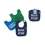 Gerber 3pk Terry Bibs with Cute Sayings (Boy) by Gerber [並行輸入品]