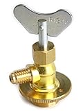 エスコ [R134a]サービス缶バルブ EA108NB