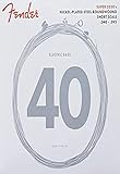 Fender エレキベース弦 Super 5250 Bass Strings, Nickel-Plated Steel Roundwound, Short Scale, 5250XL .040-.095