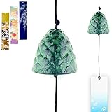 TattiOut 風鈴 鉄器 多種類から選べる 防水短冊3枚つき おしゃれ 癒し音 金属 鋳鉄 涼しい 清涼 いい音 ウィンドチャイム 夏の風物詩 伝統工芸 手作り 人気 かわいい 贈り物 プレゼント TO24CA006 松の実（小）