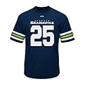 NFLシアトル・シーホークスリチャード・シャーマンMen 's 25 Greatゲームファッショントップ 3L