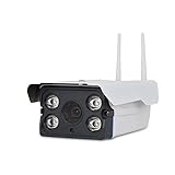 防犯カメラ 屋外 遠隔見守りカメラ 無線監視 ip カメラ マイク・スピーカー付 ボイスセンサー アラーム機能 監視カメラ