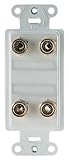 On-Q / Legrand F9005-WH-V1 7.1 Home Theater Expansion Kit, White by Legrand [並行輸入品]