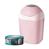 Tommee Tippee Sangenic Tec Nappy Disposal Tub (Pink) by Tommee Tippee