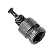 B Baosity 1/2インチ ドリルチャックアダプタ インパクトレンチ 変換ツール用 - ネジ付き