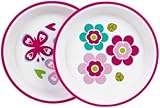 Playtex Mealtime Plate - Girl - 2 ct by Playtex [並行輸入品]