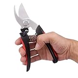 Beitoステンレス鋼製 園芸専用 剪定鋏 安全ロック付き はさみ 刃 軽量 果樹 庭木の剪定 盆栽剪定 生け花