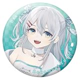 猫麦とろろ Vtuber 缶バッジ 58mm キャラクターグッズ コレクション グッズ プレゼント おしゃれ バッチ 缶バッジ 安全ピン かわいい アイテム オリジナルグッズ ギフト キャラバッジ アクセサリー バッグ ファッション