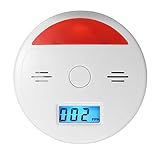 Jkd-601 Lcd Co Carbon Monoxide Poisoning Sensor Alarm Warning
