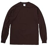 [Gildan] ギルダン Tシャツ 6.0ozウルトラコットン長袖Tシャツ [メンズ] [並行輸入品] ダークチョコレート M