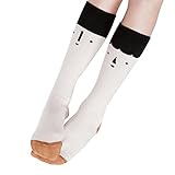 Ochine 【3足セット】子供 幼児用靴下 欧米風 キッズ ベビー ソックス 綿100％ 表情柄 春夏 可愛い 男の子 女の子 ベビー用靴下 ホワイト 0~4歳