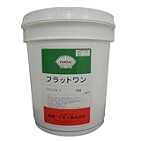 関西パテ化工 フラットワン 12L 軽量厚付用 エマルションパテ 内部用 白