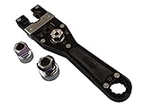モトコマ MKK 電動ドライバー用ギア式レンチ(変換ソケット17mm・21mm付) GR-19S