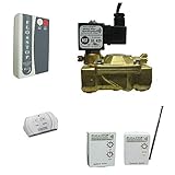 FLO-n-STOP Wireless Water Shutoff System WITH Leak Detection and Alarm (110-120VAC) [並行輸入品]