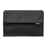 エルパ(ELPA) ノートPCポケット ノートパソコン ガジェット ポケット PC ポーチ 貼り付け 収納 マウス ケーブル アクセサリー ブラック OR-PO01(BK)