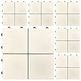 ジョイントセメントタイル イルフェボン プレーンアイボリー 30cm角 6枚セット 14CM301-W-6